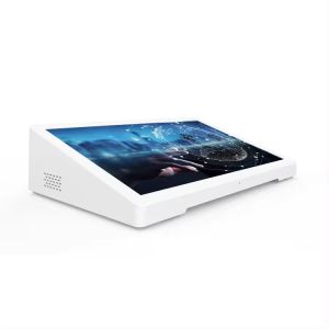 8-inch Horizontal Desktop Android Ordering Tablet RK3399 Processor NFC POE Bank