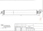 Multi - Stage Double Acting Piston Hydraulic Cylinder 15500mm Maximum Stroke
