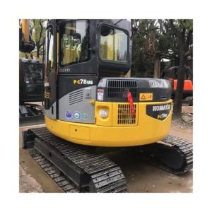 China Original Hydraulic Pump 41KW Japan Original komatsu PC78US Excavator 7 ton Used Mini factory