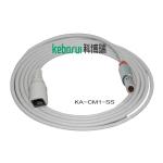 Medical Dia 5mm Compatible Conmen IBP Cable To Smiths Transducer