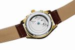 Genuine Leather Tourbillon Mechanical Watch Shockproof High Hardness