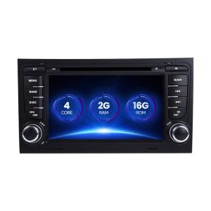 China 2Din Android Auto Car Stereo Multimedia Video Player For Audi A4 RS4 SEAT Exeo 2002-2008 factory