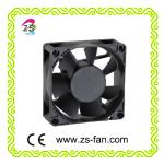 12 volt fan 70mm ball bearing fan with waterproof IP67 for fireplace 70*70*25mm
