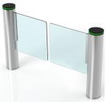 Cylinder Glass wing 650mm 24V Speed Gate Turnstile
