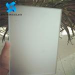 White Acid Etched Glass Soundproof Anti Glare Tempered Glass