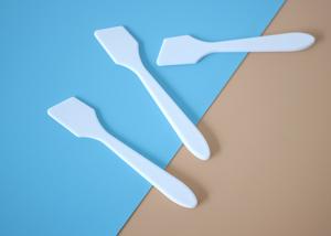 China white 81.8mm Cosmetic Cream Spoon In Injection Plastic Mould factory