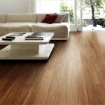 Imitate Solid Wooden Texture Straight Edges Full Body Porcelain Tiles Wear