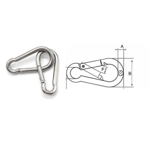 Snap hook , caabiner , stainless steel sanp hook