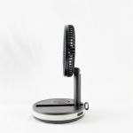 HEBRONFAN Pedestal Table Fan Usb Rechargeable Electric Desktop Portable Outdoor