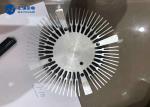 200W Audio Amplifier Extruded Aluminum Heat Sink Multiple Fin Design
