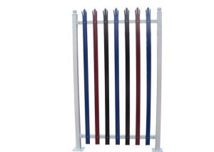 China Garden Decorative Q235 Steel Palisade Fence Panels factory