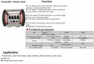 China Industrial Construction Zoomlion Concrete Pump Parts HBC Remote Control factory