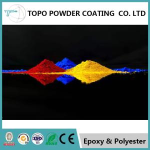 China Electrostatic Spray Thermoset Pure Epoxy Powder Coating RAL 1003 Signal Yellow Color factory
