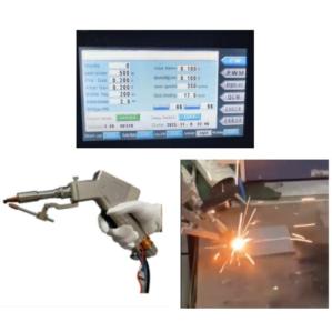 China Double Wire Feeding Handheld Single Motor Laser Welding Machine Welding 4mm Stainless Steel factory