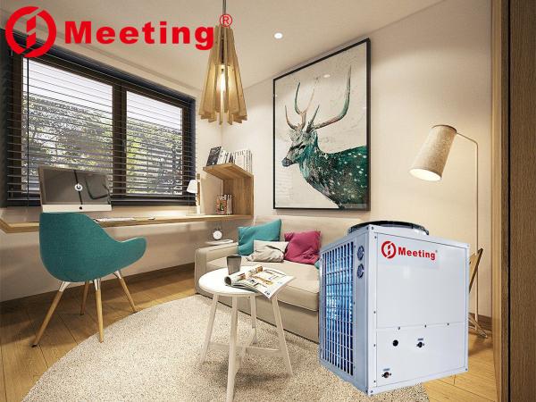 Meeting center house air condition,heating cooling and domestic hot water, air