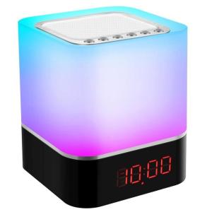 China 5w 3.7v 2600mAh LED Touch Night Light Wireless Speaker Portable Bedside Lamp 20KHZ factory