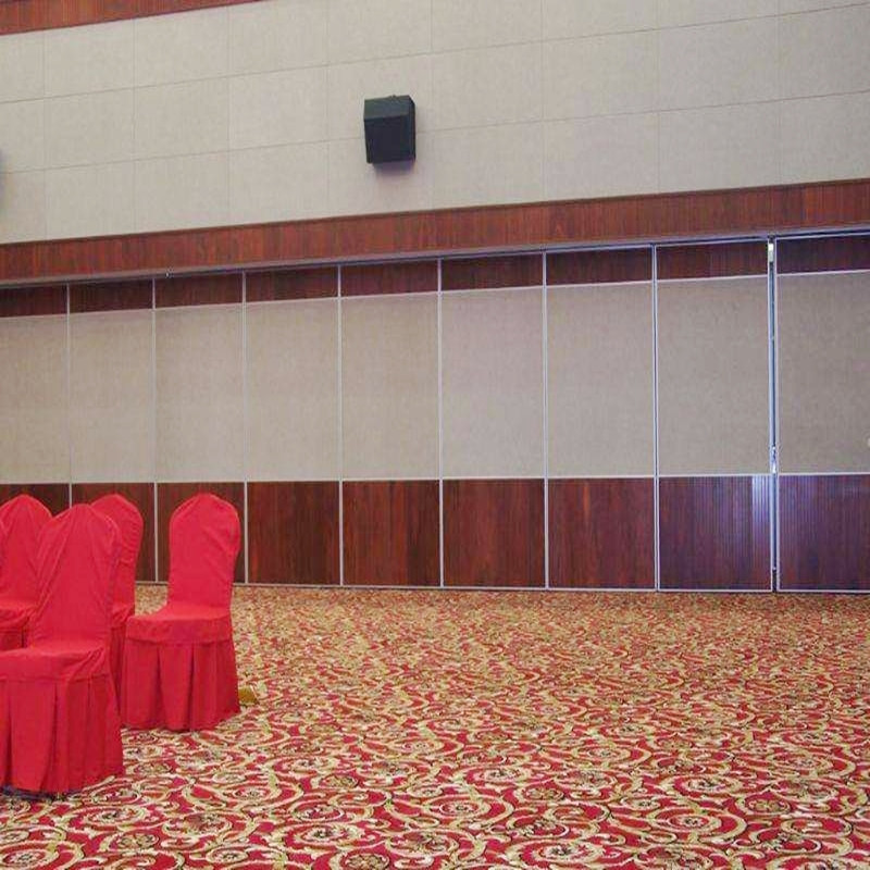 4 Meters High Gypsum Board Movable Wall Partitions / Indoor Acoustic Foldable Wall Panels