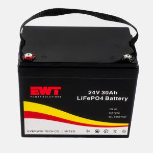 China Long-lasting LFP 24V Battery with High Energy Density and 2000 Cycles Cycle Life factory