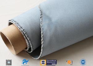 China 1600GSM 1.2MM Gray Silicone Coated Fiberglass Fabric For Flexible Joints factory