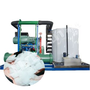 20 Tons Ice Flake Machine with 3600 KG Capacity and 1.5mm-2.2mm Ice Size