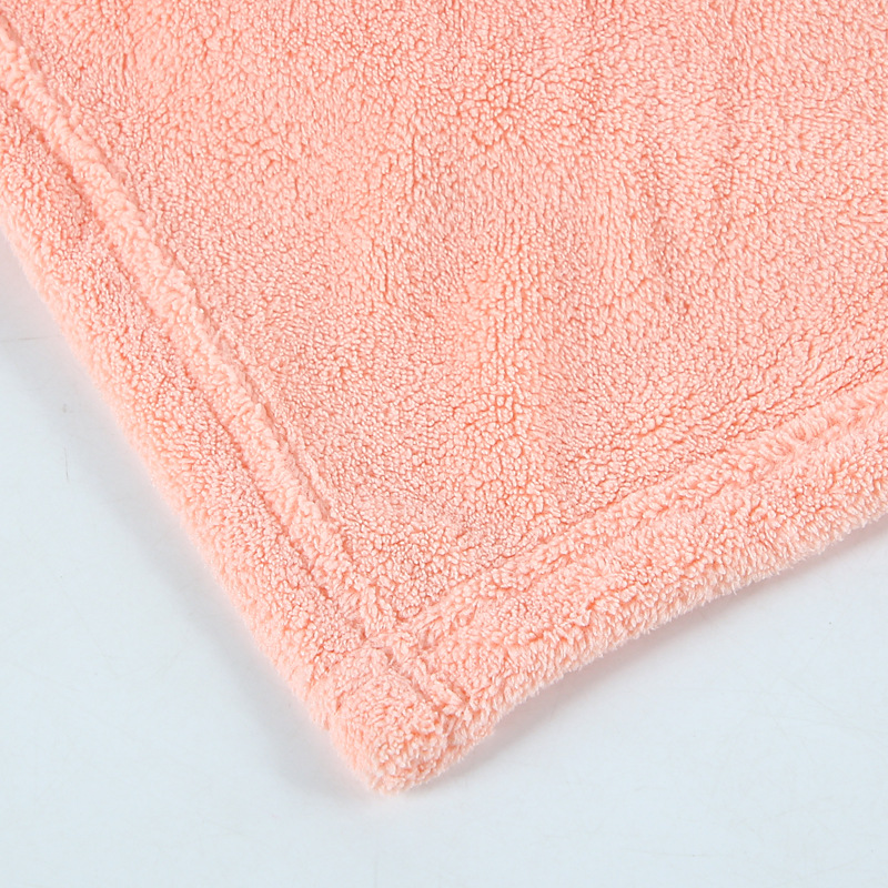 Picture-perfect Baby Shower Towel and Hat Set Jacquard Coral Velvet for Softness