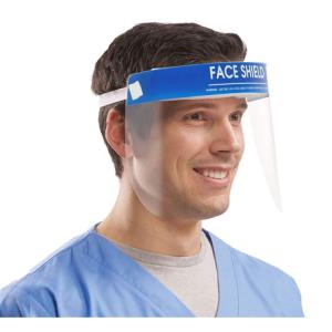 China Professional Transparent Face Shield Adjustable Plastic Anti Spitting factory