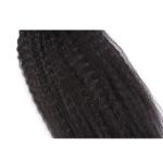 4x4 Closure With Baby Hair Indian Kinky Straight Closure Full Hand Tied Brown