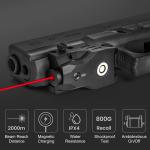 IPX4 Tactical Red Laser Sight Waterproof 650nm Red Dot Sight For Pistols