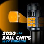 Auto Canbus 25W LED Turn Signal Lights T20 1156 1157 3156 3157 7440 7443 Car
