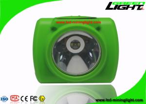 China Cordless LED Coal Miner Lights Waterproof High Power Headlamp With Li - Ion Battery factory