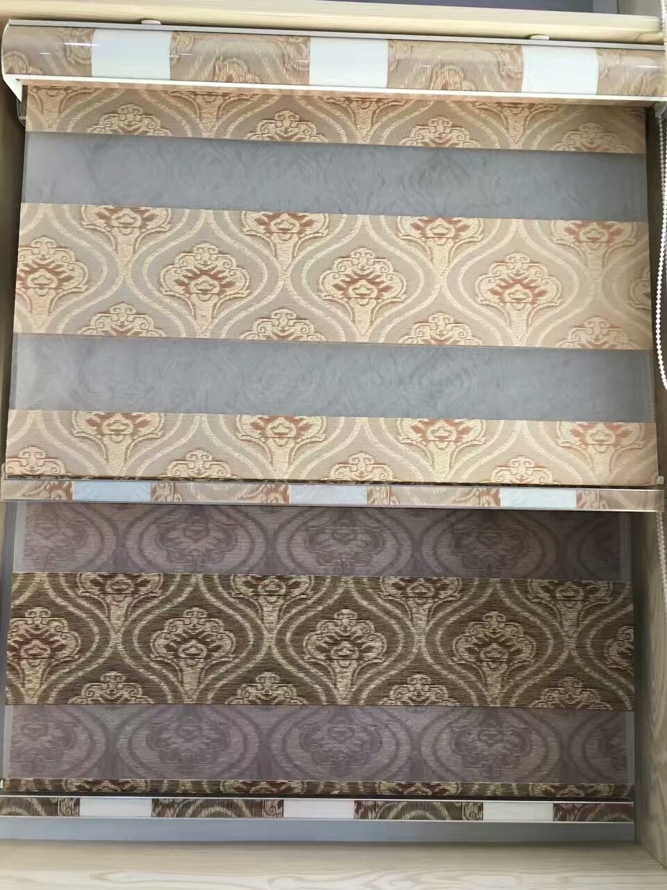 Zebra blinds fabric,day and night blinds,sheer blinds fabric,100% polyester blinds fabric,elegant sheer blinds fabric