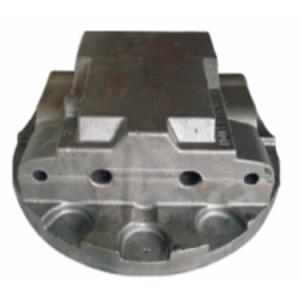 China Construction Machinery QT600-3 Steel Casting Parts Hydraulic Manifold Valve Body factory