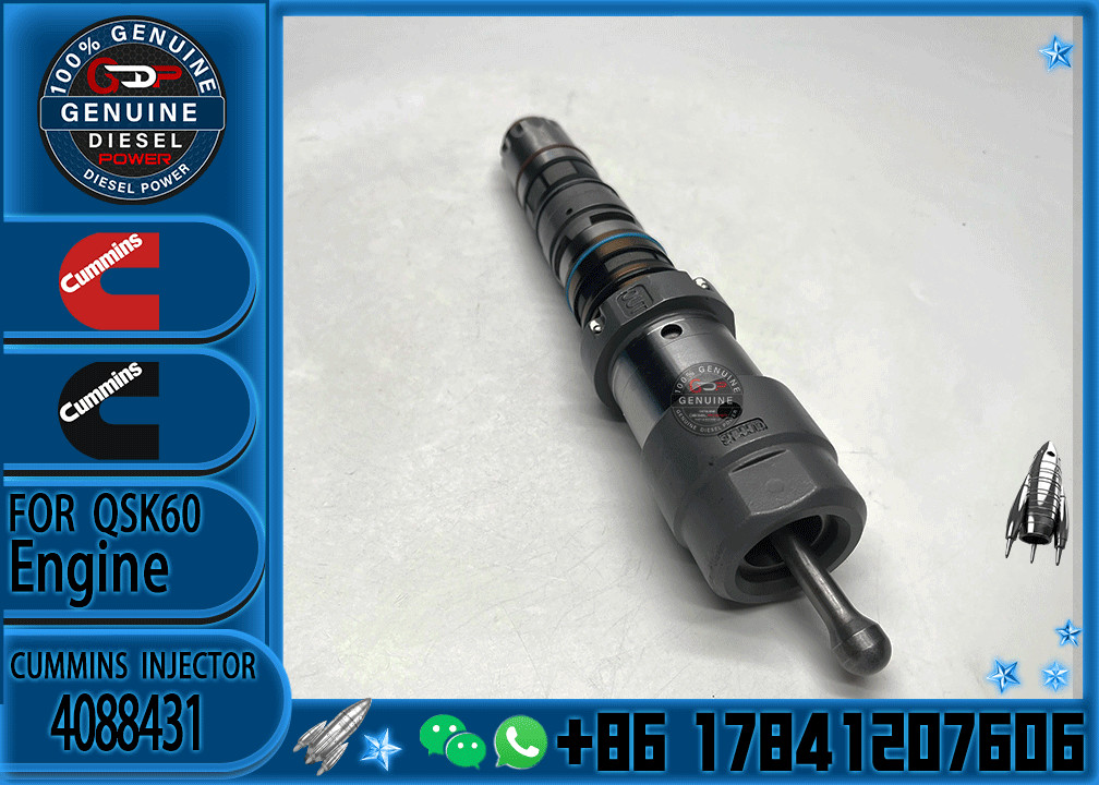 High Quality Injector 4088431 4076533 4062090 4077076 4902827 For CUMMINS QSK23 Diesel Engine