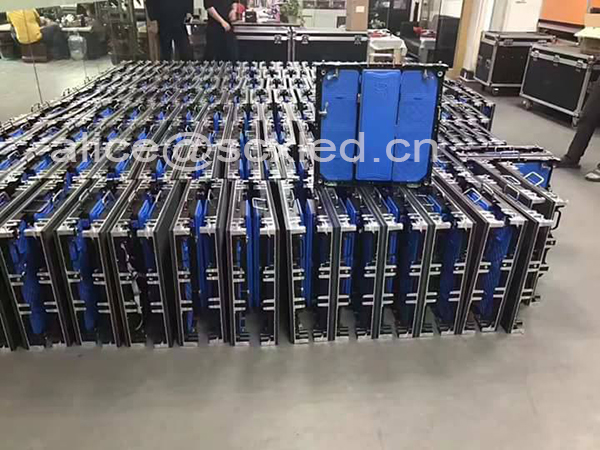 P4.8 Pixels Full Color Stage LED Screens Led Backdrop Screen For Live Events