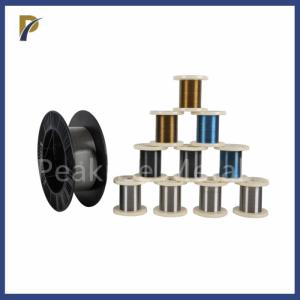 China Flat Nitinol Wire Diameter 0.05mm 0.1mm 0.2mm Nickel Titanium Alloy Memory Wire factory