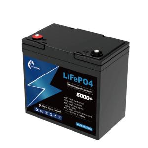 China Deep Cycle 24V Lifepo4 Battery Pack 50ah Lithium Battery Rechargeable factory