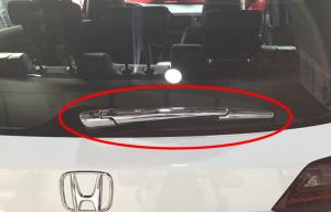China HONDA HR-V 2014 Auto Body Decoration Parts , Rear Window Wiper Chromed Cover factory