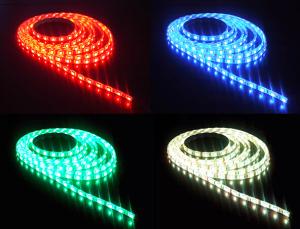 China DC12V LED RGB Strips SMD 5050 IP20 single color 5meters factory