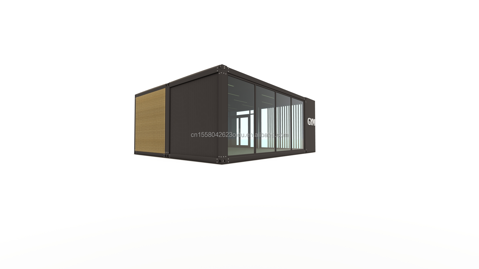 20ft Deluxe Prefabricated Room Prefabricated Container Villa with Wall 50/75/100mm Wave Sandwich Panel