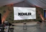 Full Color Mobile Led Video Wall Hire / Led Video Curtain Rental For Conference