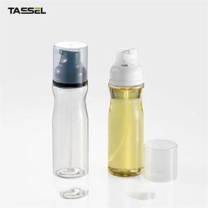 China Clear Oil Spray PET Bottle 250ml 3OZ Plastic Bottle For Healthy Diet Cook factory