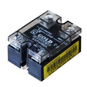 China Electronics LED Indicator 40- 530VAC 100A AC SSR Relay factory