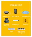 Wifi Smart Cleaning Robot 300ml Tank 5200mAh Battery Intelligent Cleaning Robot