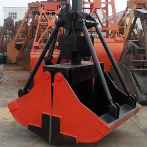 China 12m³ Double Rope Grab Crane Lifting Structure Accessories Q235 factory