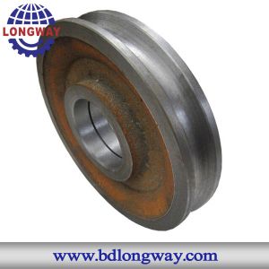 China high quality cast iron casting pulley factory
