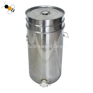 China Double Layer Strainer 40cm Diameter SS201 Honey Bottling Tank factory