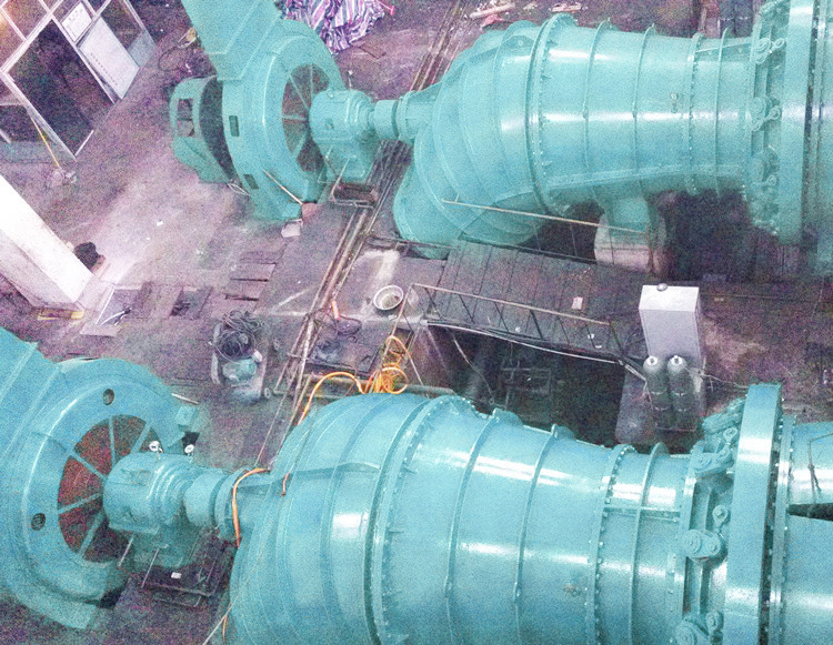 200kw Small Tubular Turbine Generator For 2m-10m Water Head Hydro Power Plants