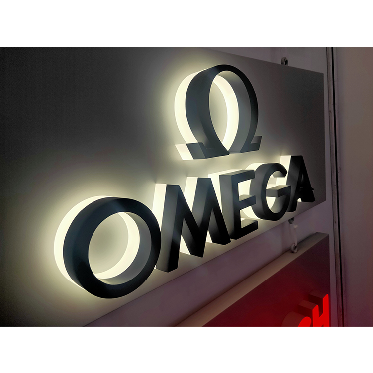 Hot Sale High Quality Acrylic Letters Business Led 3d Illuminated Signboard Fashion Store Acrylic Backlit Letter Signs