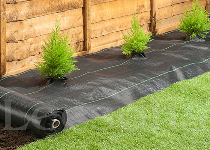 Plastic PP / PE Landscape Weed Control Fabric Against The Insect Available