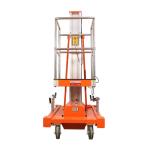 Aluminum Alloy Telescoping Vertical Mast Lift Platform Lightweight Lifting